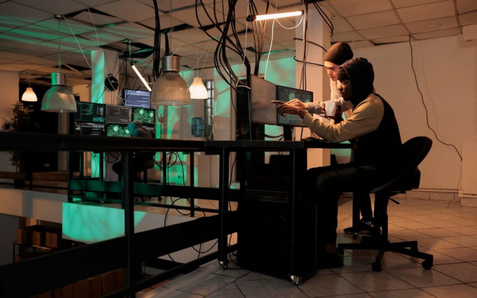 Web developer working on responsive design project