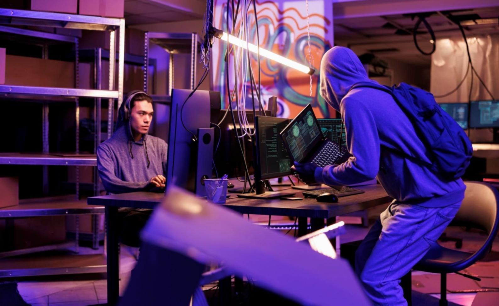 Students collaborating on responsive web design projects